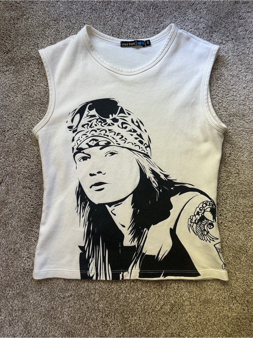 Paul Frank Axl Rose Vintage 2000s Tank